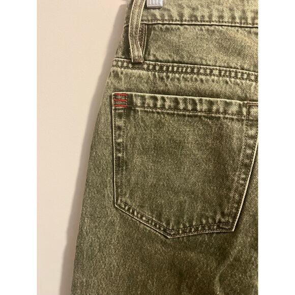 Urban Outfitters BDG High-Waisted Slim Straight Jean in Washed Green Women's 29 - Picture 8 of 12